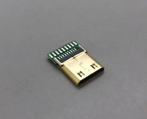 [:en]HDMI connector component [:fr]composant électronique connecteur HDMI