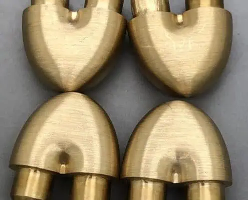 custom brass component machining