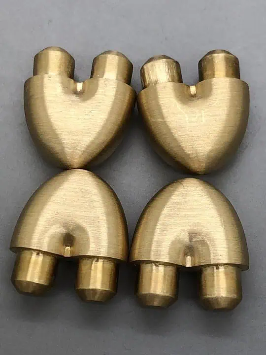 custom brass component machining