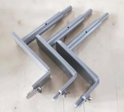 welded assembly with paint