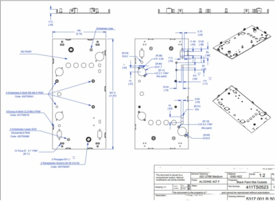 Sheet metal pdf drawing