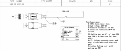 cable drawing