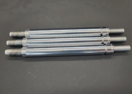 Bespoke machined metal shaft
