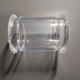 Transparent plexiglass sleeve