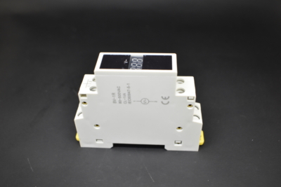 DIN-rail modular voltmeter BV-1R with digital display