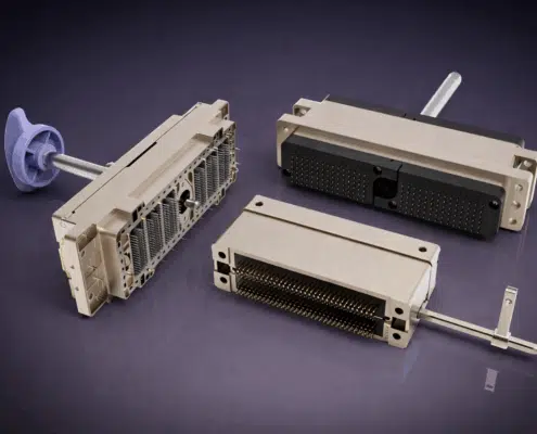 Zero insertion force connector for medical ultrasonic equipment