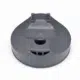 ABS plastic housing – injection molded component with two mounting posts and circular ventilation opening