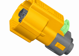 EVH2-N2TK-SDA high-voltage EV connector with A-keying and IP67 protection