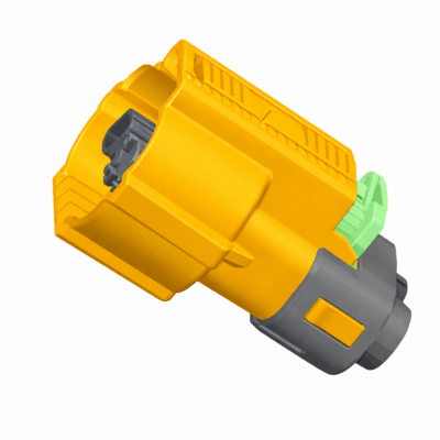 EVH2-N2TK-SDA high-voltage EV connector with A-keying and IP67 protection