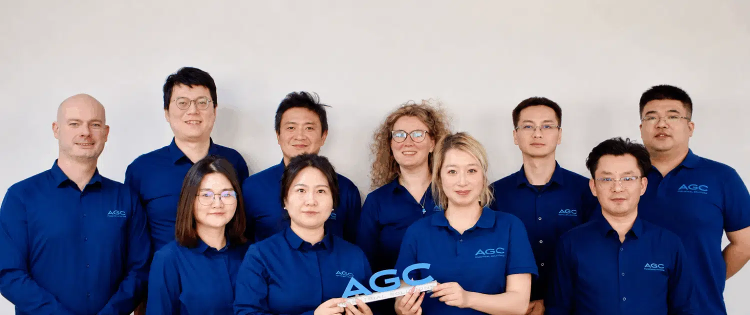 AGC Industrial Solutions multicultural team supporting contract manufacturing projects in China